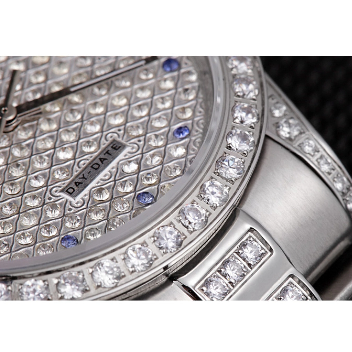Aaa replica watch Day-Date Swiss 621612 Rolex Diamonds-srl182 0630